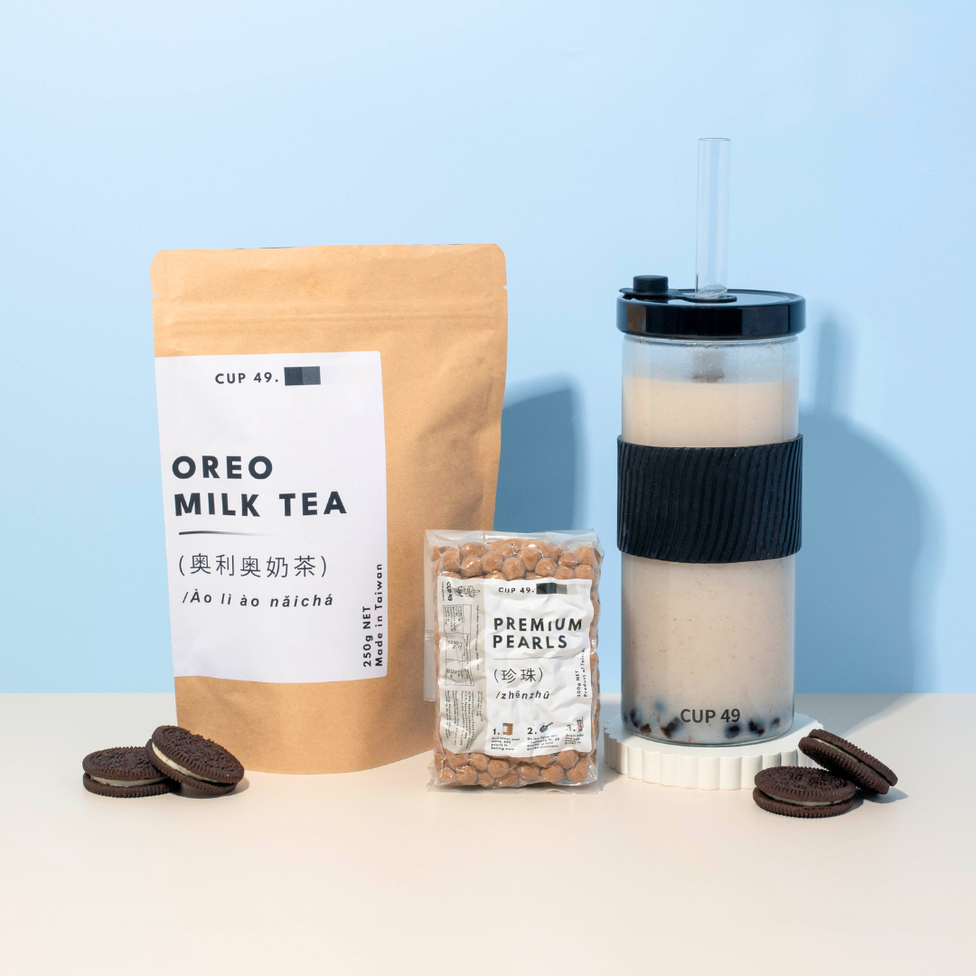 Premium DIY Milk Bubble Tea Kit (Choose Flavour)