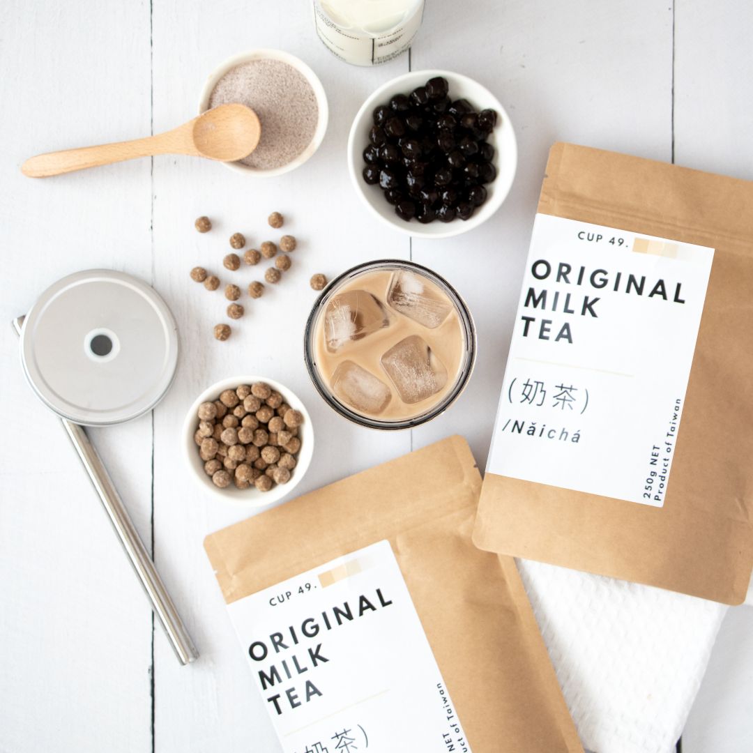 Cup 49 Original Milk Tea Blend Bubble Tea Kit