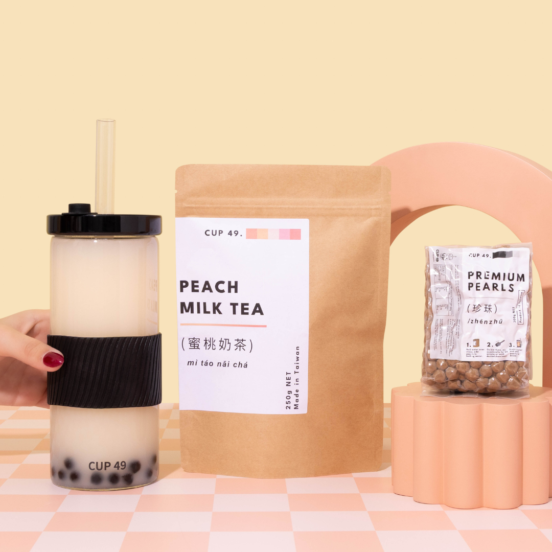 Premium DIY Milk Bubble Tea Kit (Choose Flavour)