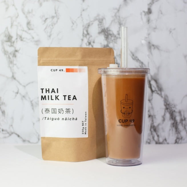 Cup 49 DIY Thai Bubble Tea Kit Boba Milk Tea
