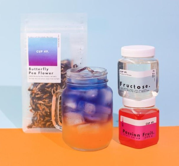Passionfruit Butterfly Pea Fruit Tea Kit
