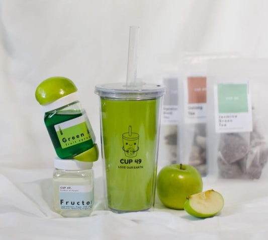 Green Apple DIY Fruit Bubble Tea Kit