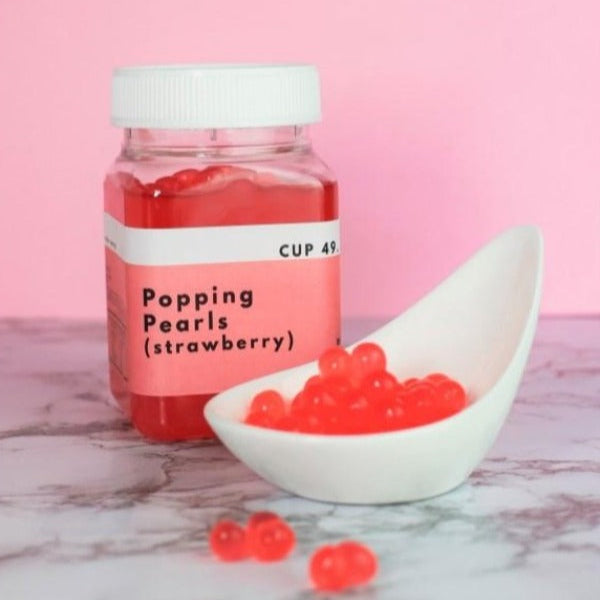 Strawberry Popping Pearls Toppings