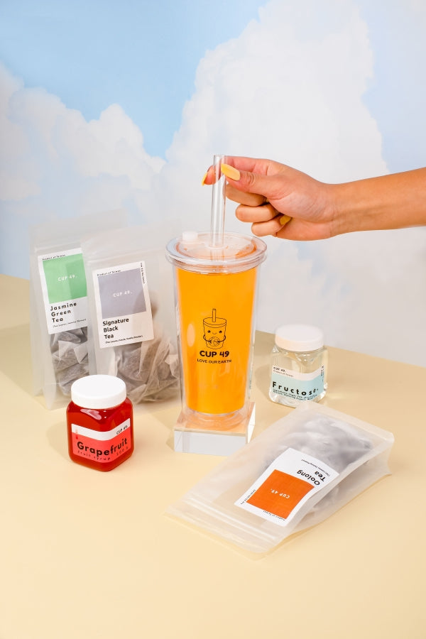 Grapefruit DIY Fruit Bubble Tea Kit (LIMITED EDITION)