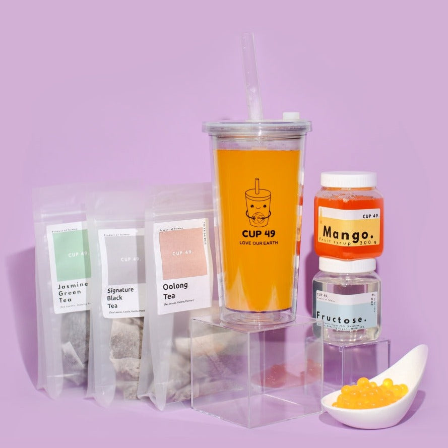 Cup 49 Mango Lover Fruit Bubble Tea Kit