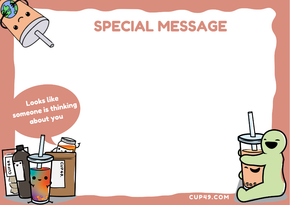 Special Message Card