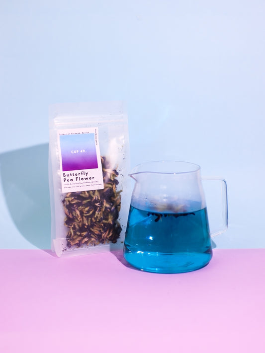 How to brew Butterfly Pea Flower/Blue Tea
