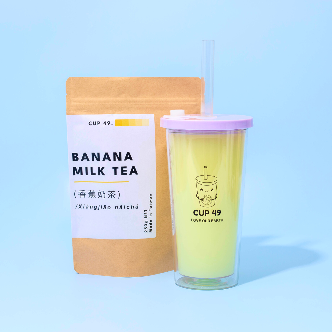 Cup 49 DIY Banana Milk Bubble Tea Kit