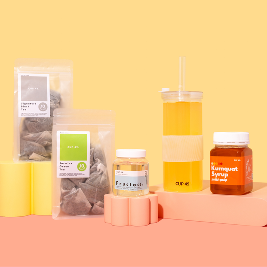 DIY Kumquat Fruit Bubble Tea Kit - Cup 49