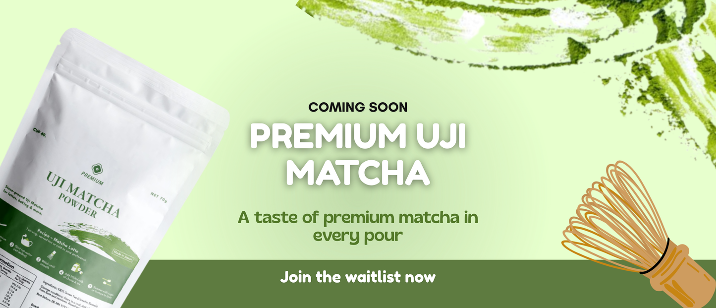 NEW Premium Japanese Matcha Powder