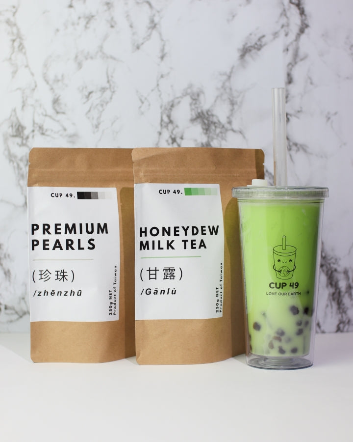 Premium DIY Milk Bubble Tea Kit (Choose Flavour)