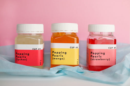 Trio Bubble Tea Popping Pearls 400g