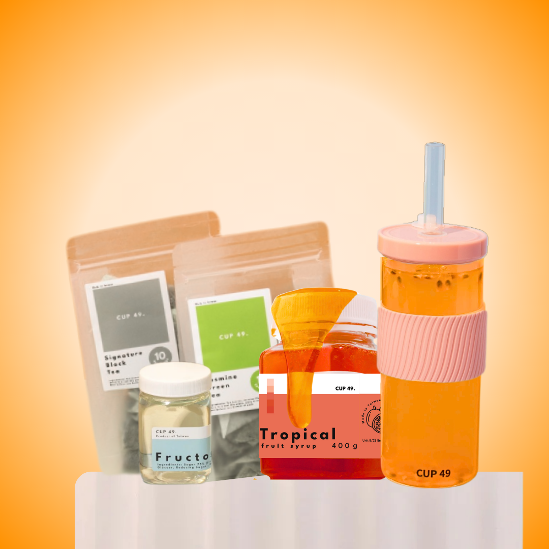 Tropical DIY Fruit Bubble Tea Kit (LIMITED EDITION)