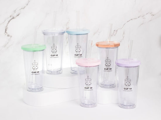 Reusable Bubble Tea Cup Set - Cup 49