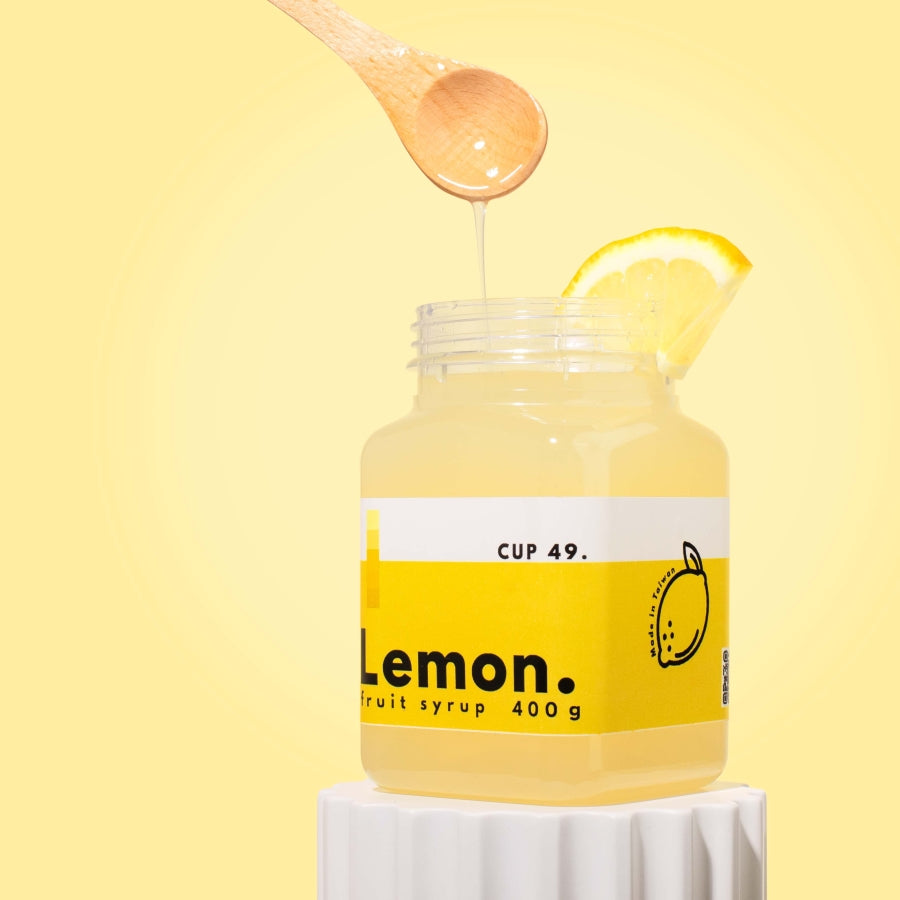 Cup 49 DIY Lemon Fruit Bubble Tea Kit Boba Syrup